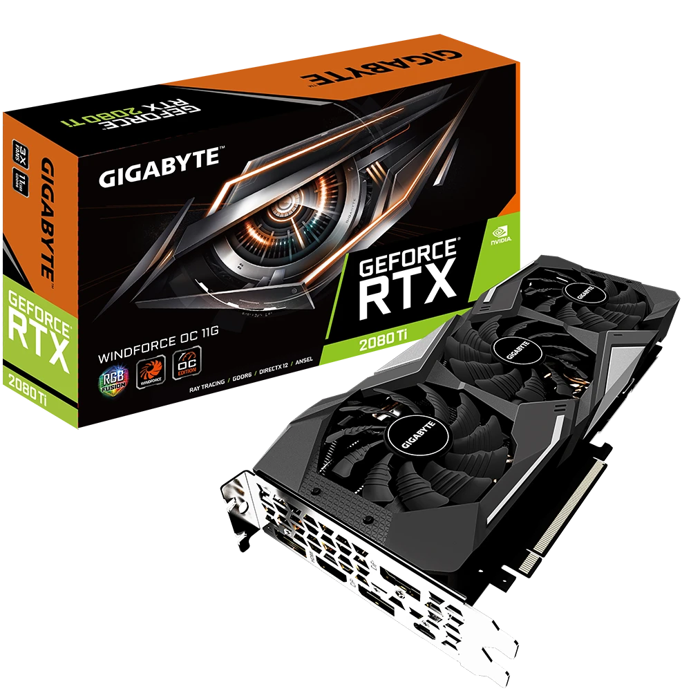 Gigabyte GeForce RTX 2080 Ti WINDFORCE OC 11G